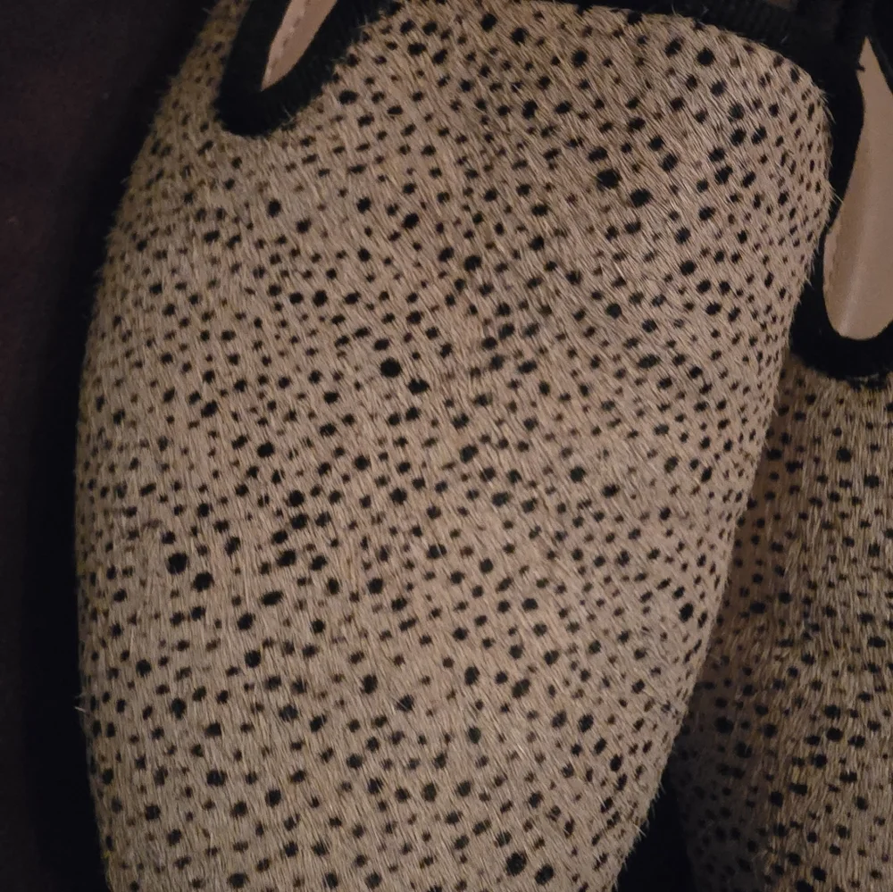Antonio Melani Leopard Calf Hair Flats 6